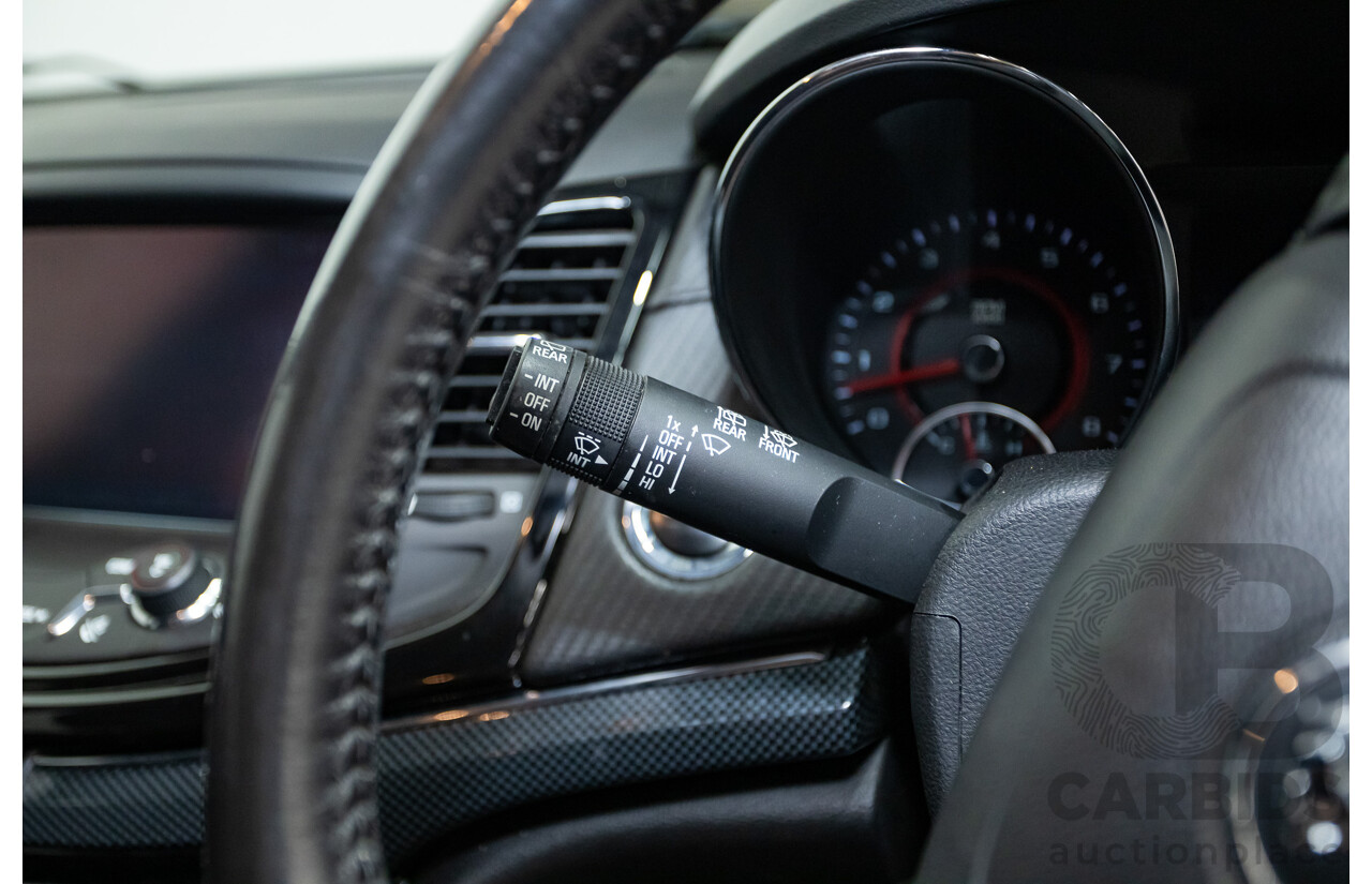 06/2016 Holden Commodore SV6 VF II 4D Sportwagon Prussian Steel Grey 3.6L