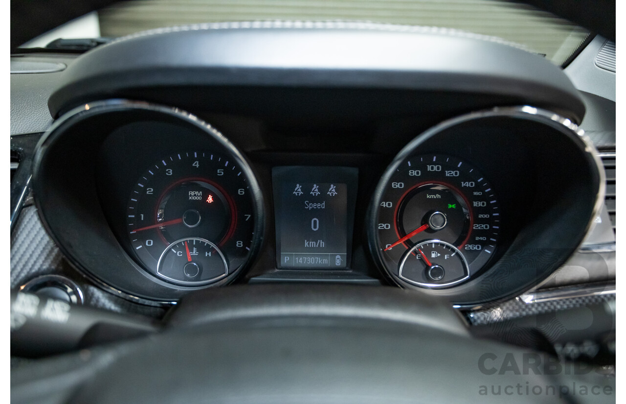 06/2016 Holden Commodore SV6 VF II 4D Sportwagon Prussian Steel Grey 3.6L