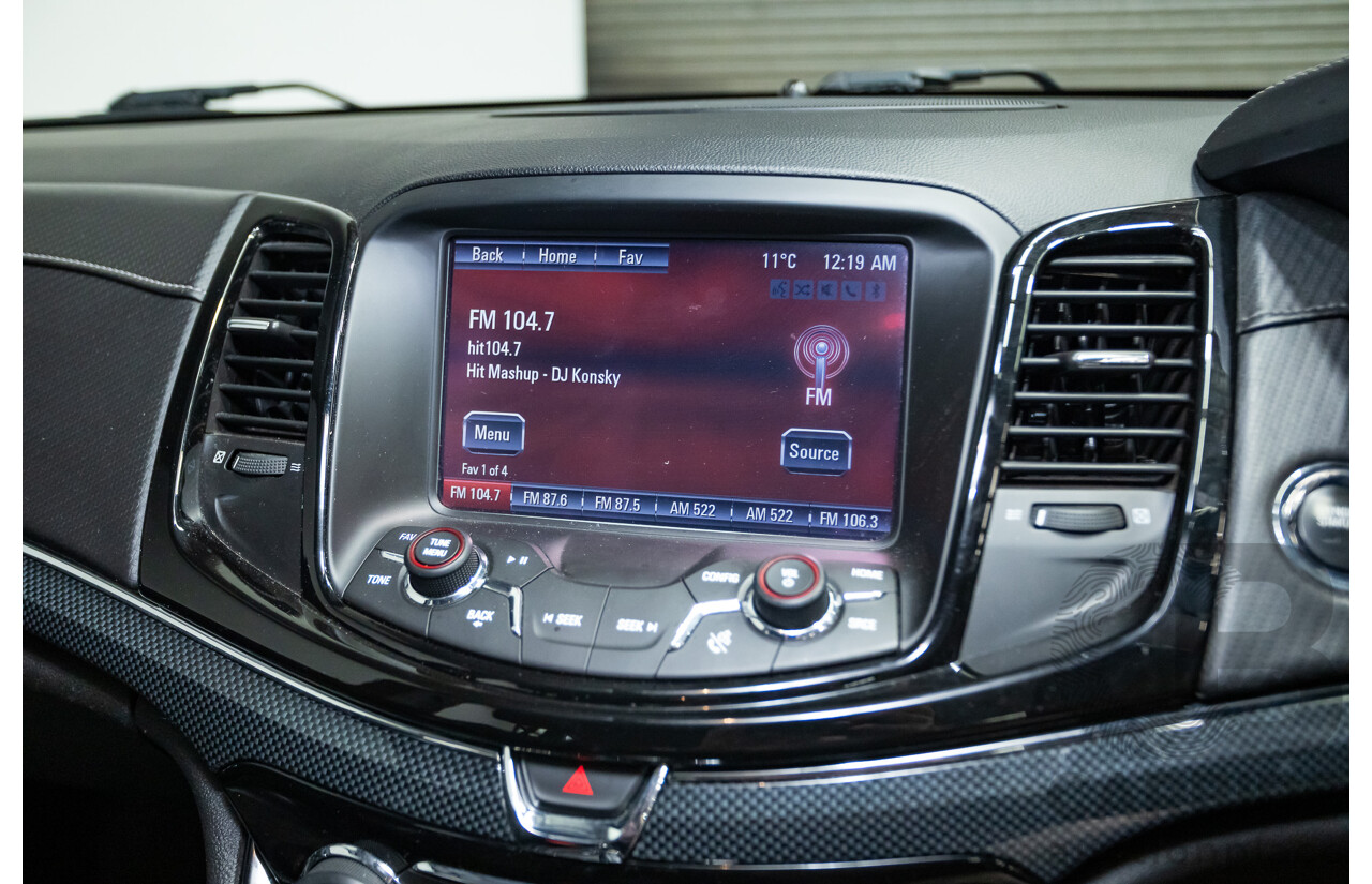 06/2016 Holden Commodore SV6 VF II 4D Sportwagon Prussian Steel Grey 3.6L