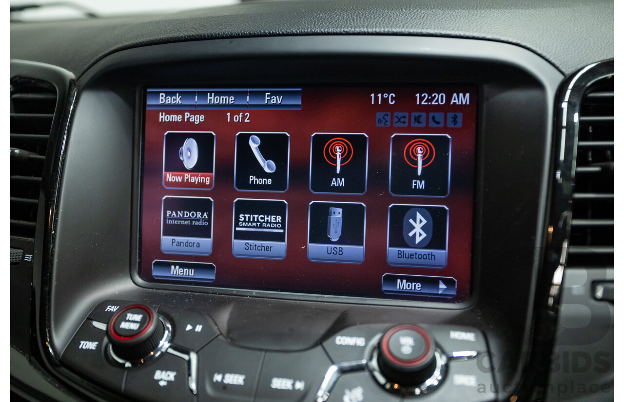 06/2016 Holden Commodore SV6 VF II 4D Sportwagon Prussian Steel Grey 3.6L