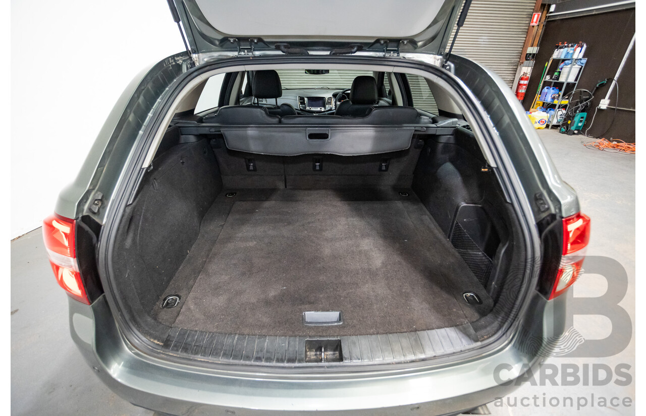 06/2016 Holden Commodore SV6 VF II 4D Sportwagon Prussian Steel Grey 3.6L