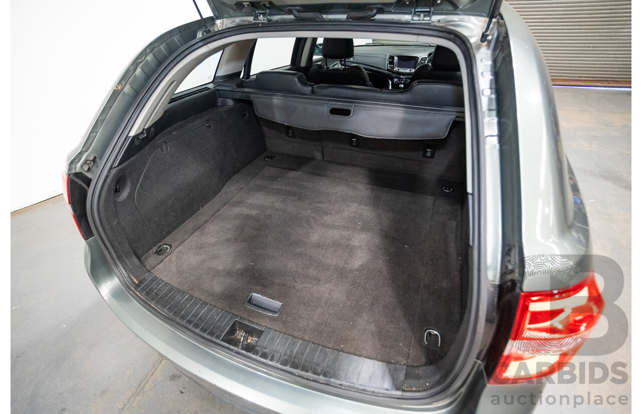 06/2016 Holden Commodore SV6 VF II 4D Sportwagon Prussian Steel Grey 3.6L