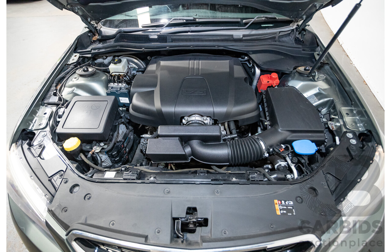 06/2016 Holden Commodore SV6 VF II 4D Sportwagon Prussian Steel Grey 3.6L