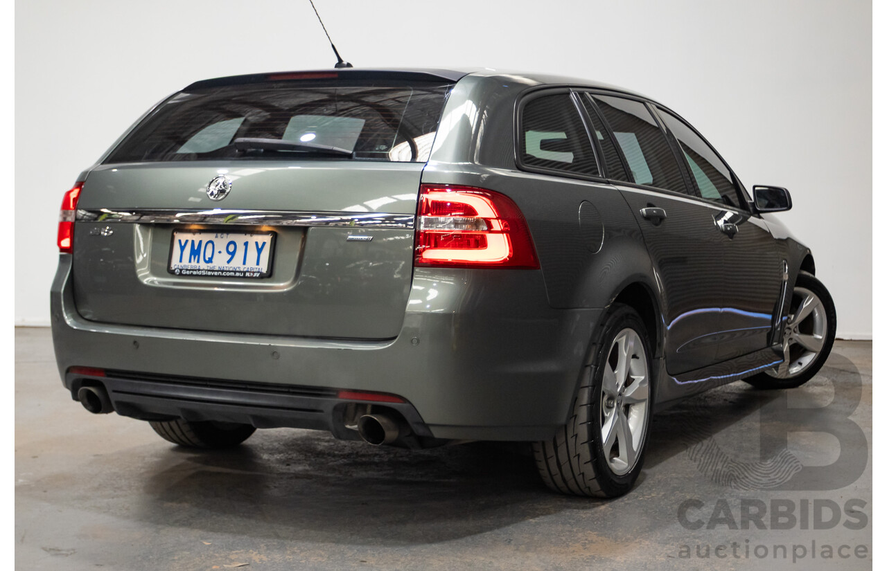 06/2016 Holden Commodore SV6 VF II 4D Sportwagon Prussian Steel Grey 3.6L