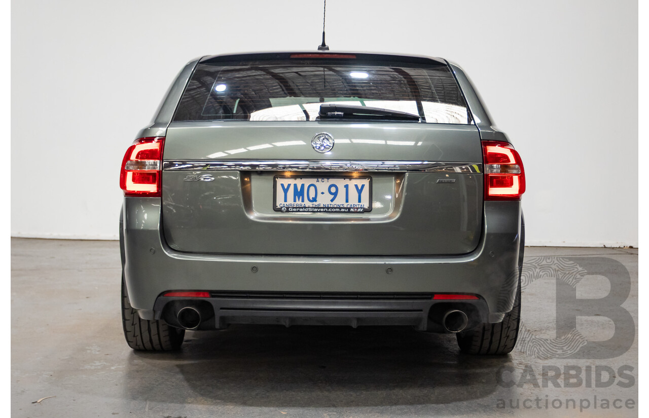 06/2016 Holden Commodore SV6 VF II 4D Sportwagon Prussian Steel Grey 3.6L