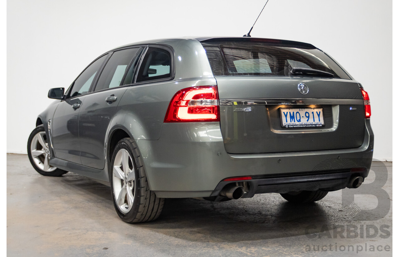 06/2016 Holden Commodore SV6 VF II 4D Sportwagon Prussian Steel Grey 3.6L
