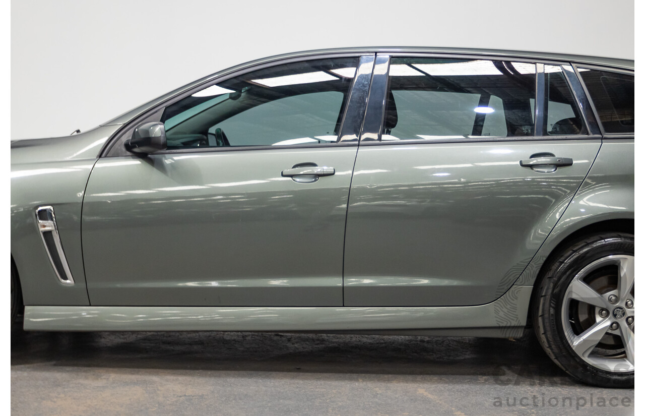 06/2016 Holden Commodore SV6 VF II 4D Sportwagon Prussian Steel Grey 3.6L