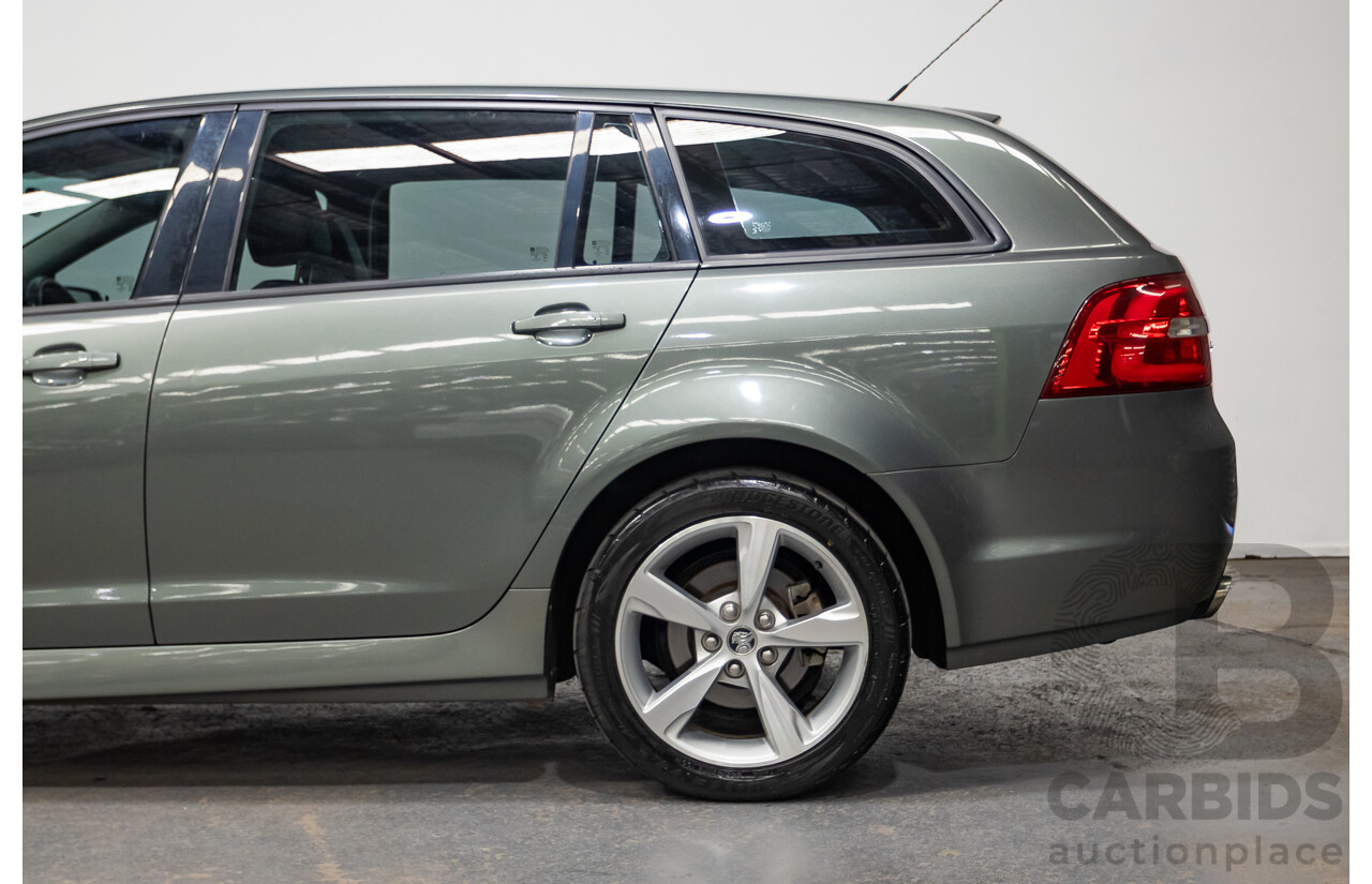 06/2016 Holden Commodore SV6 VF II 4D Sportwagon Prussian Steel Grey 3.6L