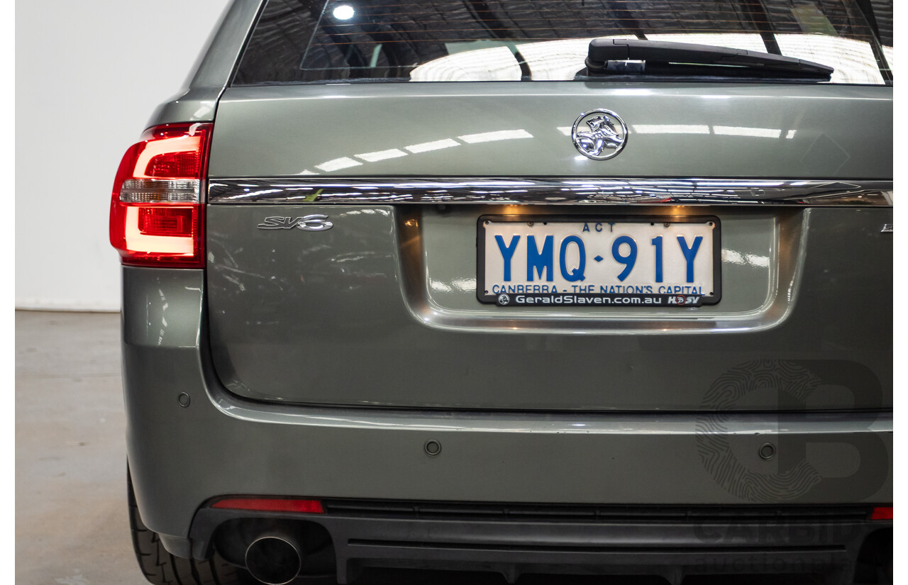 06/2016 Holden Commodore SV6 VF II 4D Sportwagon Prussian Steel Grey 3.6L