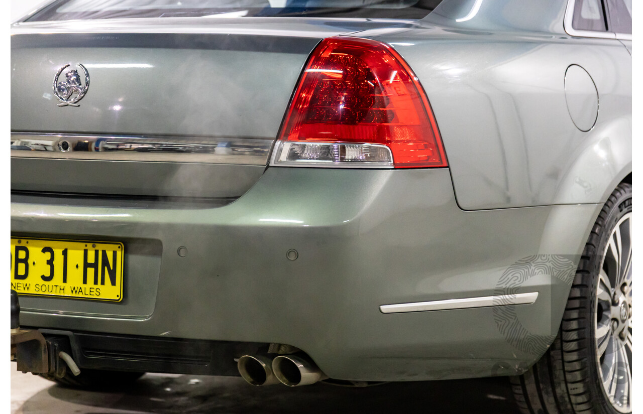 7/2015 Holden Caprice V WN MY15 4d Sedan Prussian Steel Grey Metallic V8 6.0L