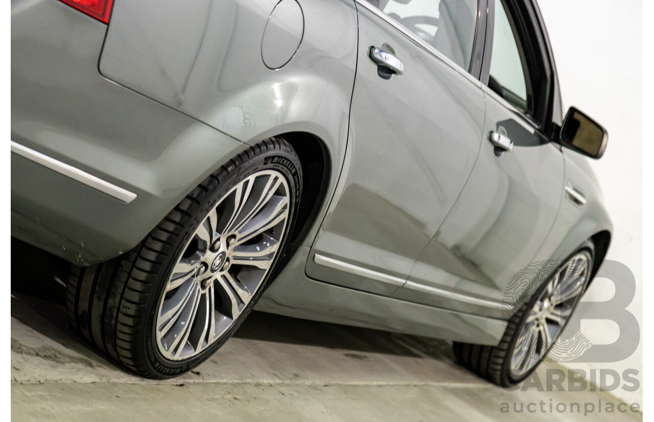 7/2015 Holden Caprice V WN MY15 4d Sedan Prussian Steel Grey Metallic V8 6.0L