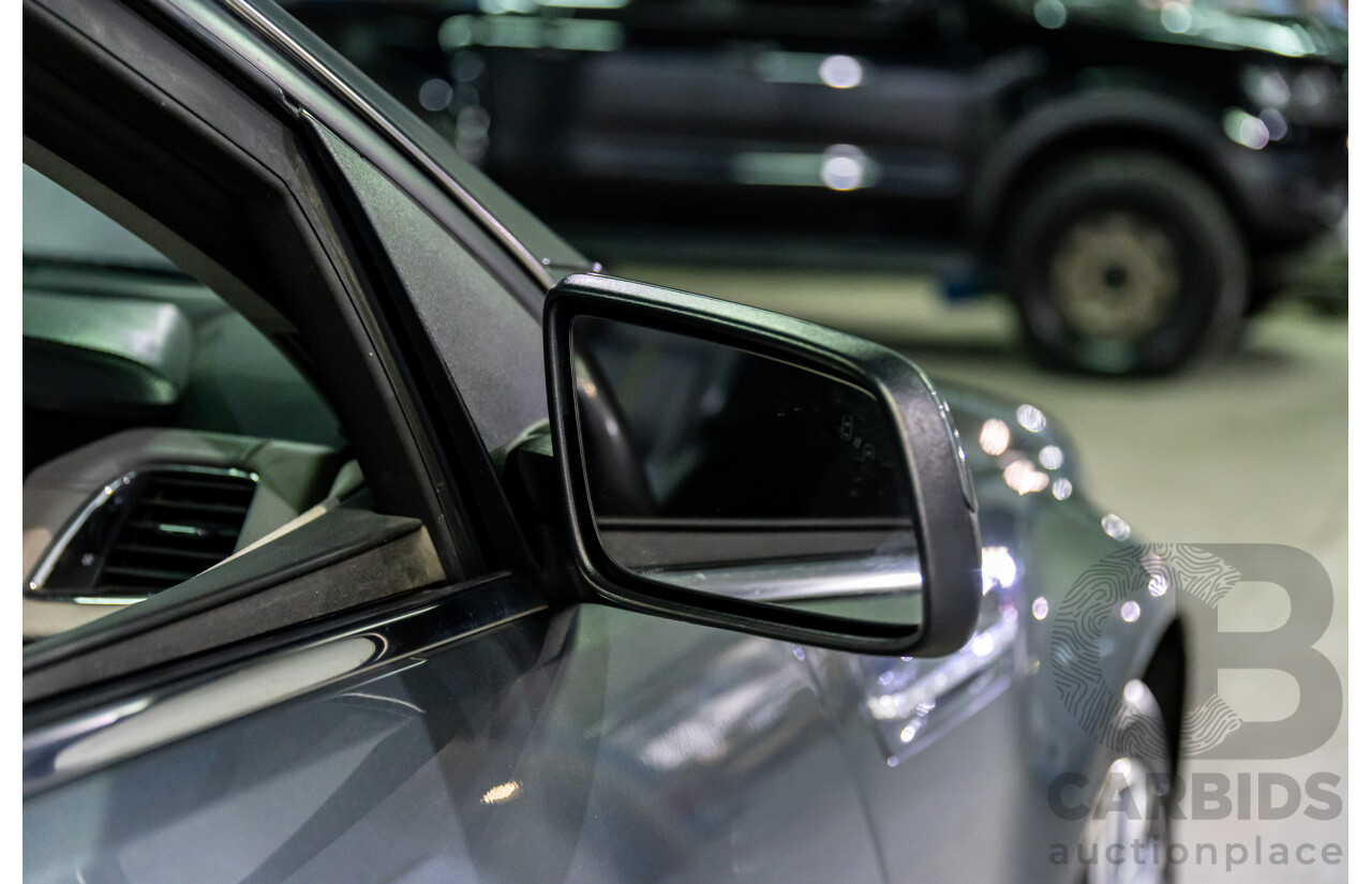 7/2015 Holden Caprice V WN MY15 4d Sedan Prussian Steel Grey Metallic V8 6.0L