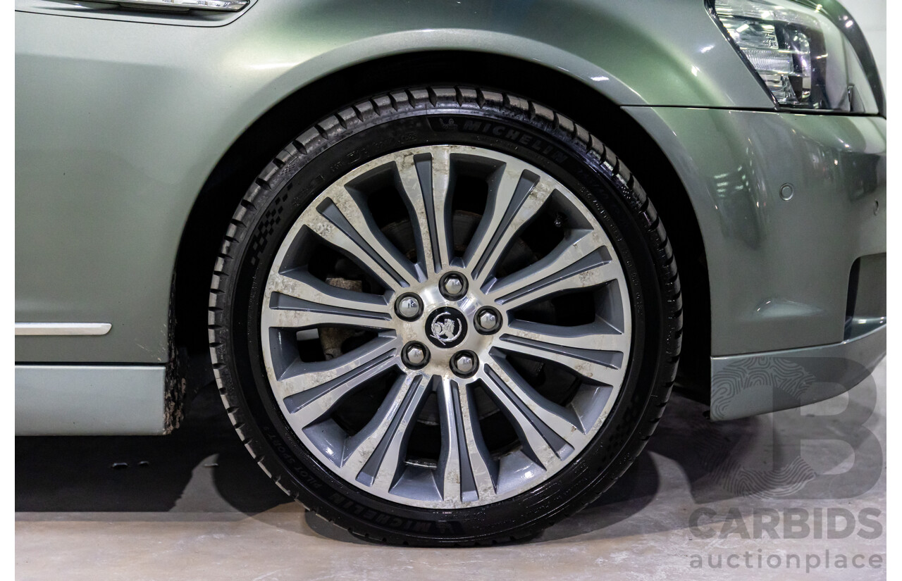 7/2015 Holden Caprice V WN MY15 4d Sedan Prussian Steel Grey Metallic V8 6.0L