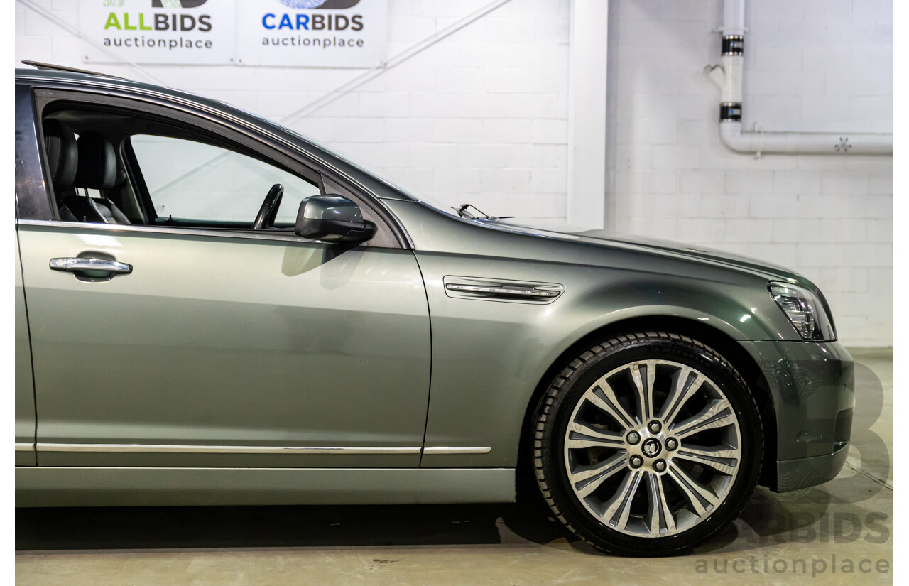 7/2015 Holden Caprice V WN MY15 4d Sedan Prussian Steel Grey Metallic V8 6.0L