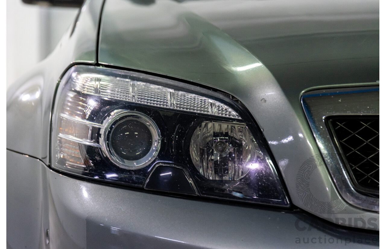 7/2015 Holden Caprice V WN MY15 4d Sedan Prussian Steel Grey Metallic V8 6.0L