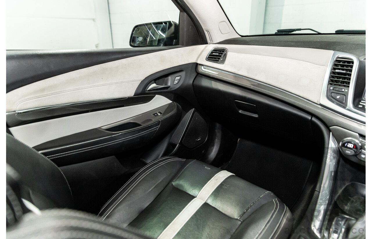 7/2015 Holden Caprice V WN MY15 4d Sedan Prussian Steel Grey Metallic V8 6.0L