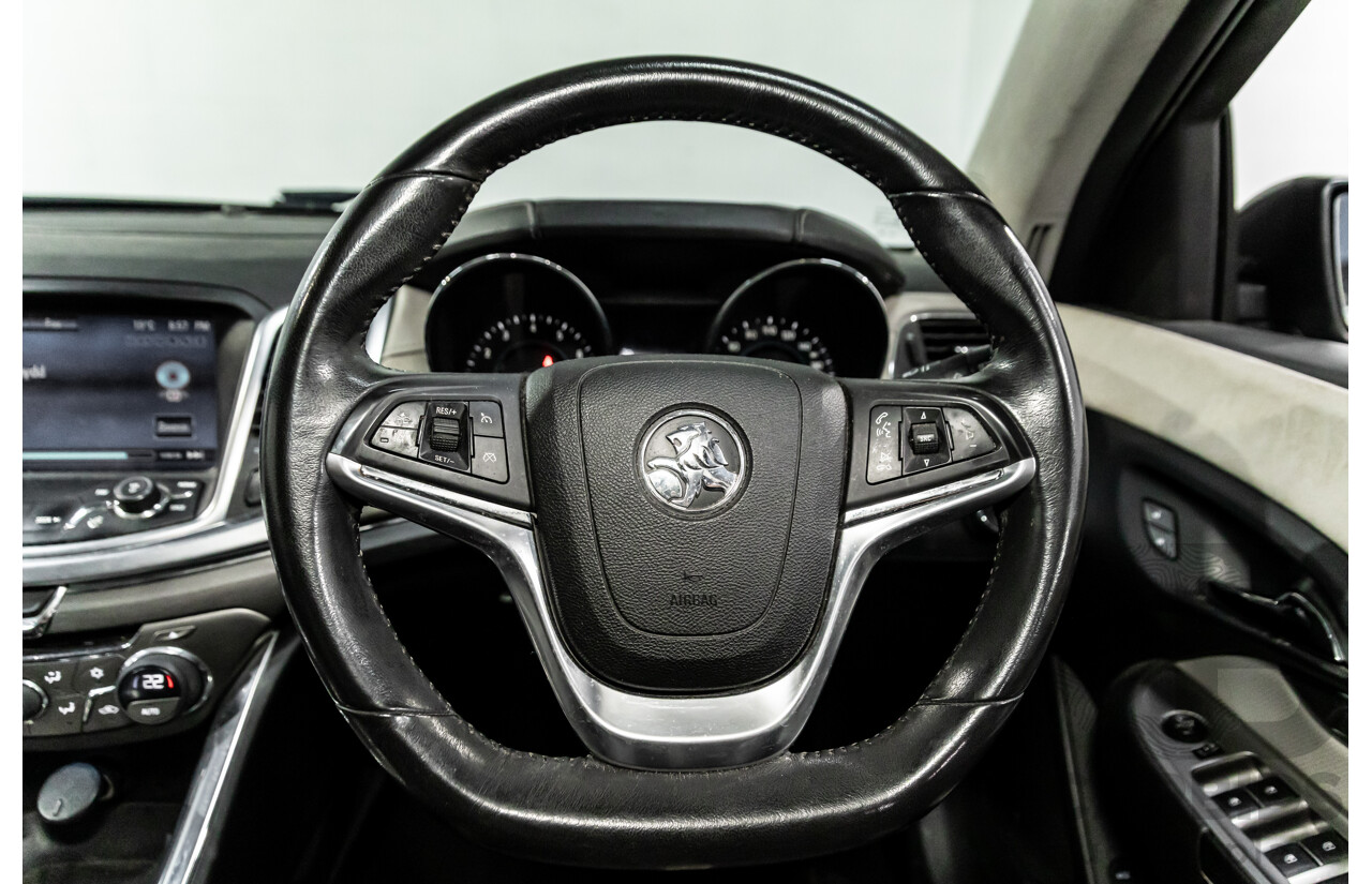 7/2015 Holden Caprice V WN MY15 4d Sedan Prussian Steel Grey Metallic V8 6.0L