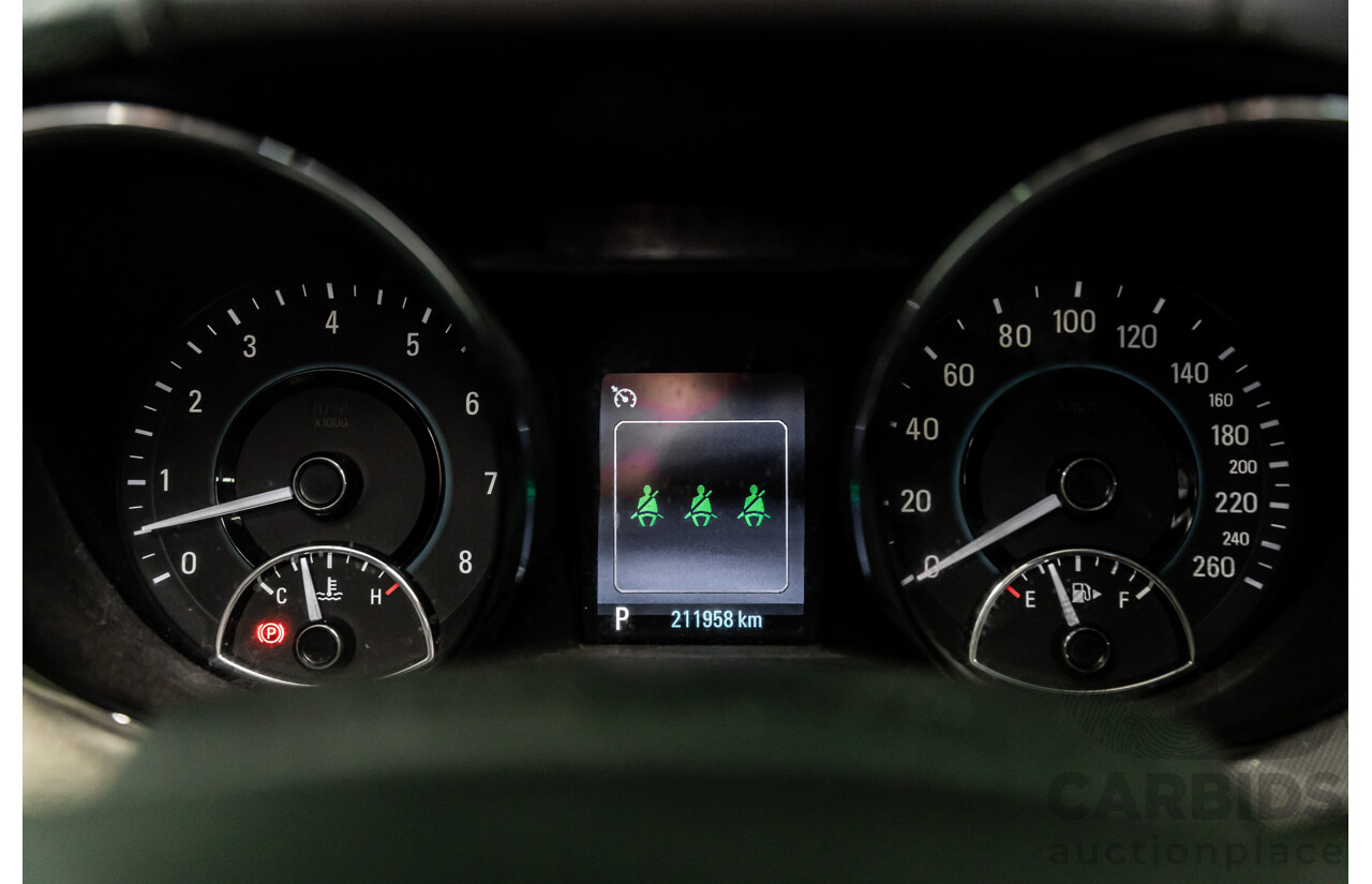 7/2015 Holden Caprice V WN MY15 4d Sedan Prussian Steel Grey Metallic V8 6.0L