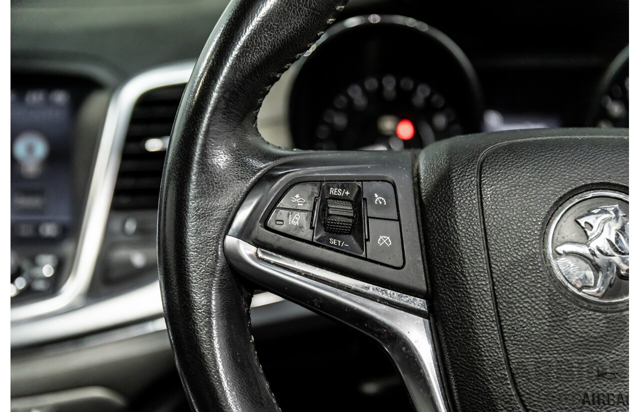 7/2015 Holden Caprice V WN MY15 4d Sedan Prussian Steel Grey Metallic V8 6.0L