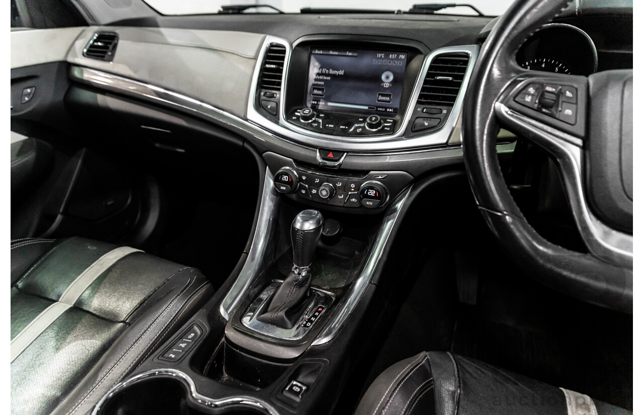 7/2015 Holden Caprice V WN MY15 4d Sedan Prussian Steel Grey Metallic V8 6.0L