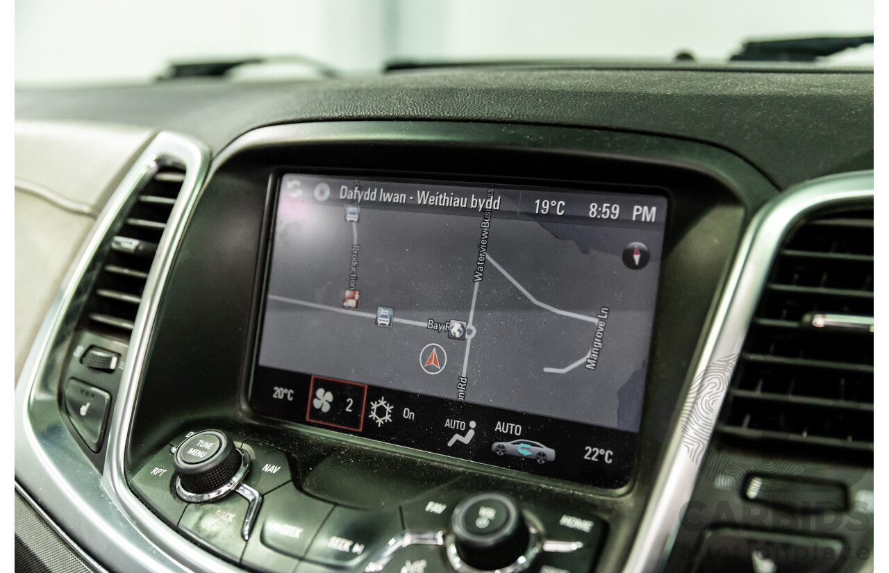 7/2015 Holden Caprice V WN MY15 4d Sedan Prussian Steel Grey Metallic V8 6.0L