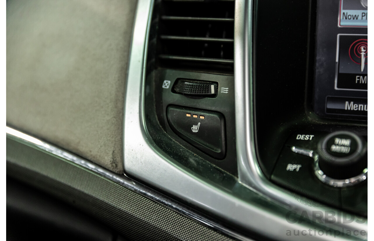 7/2015 Holden Caprice V WN MY15 4d Sedan Prussian Steel Grey Metallic V8 6.0L