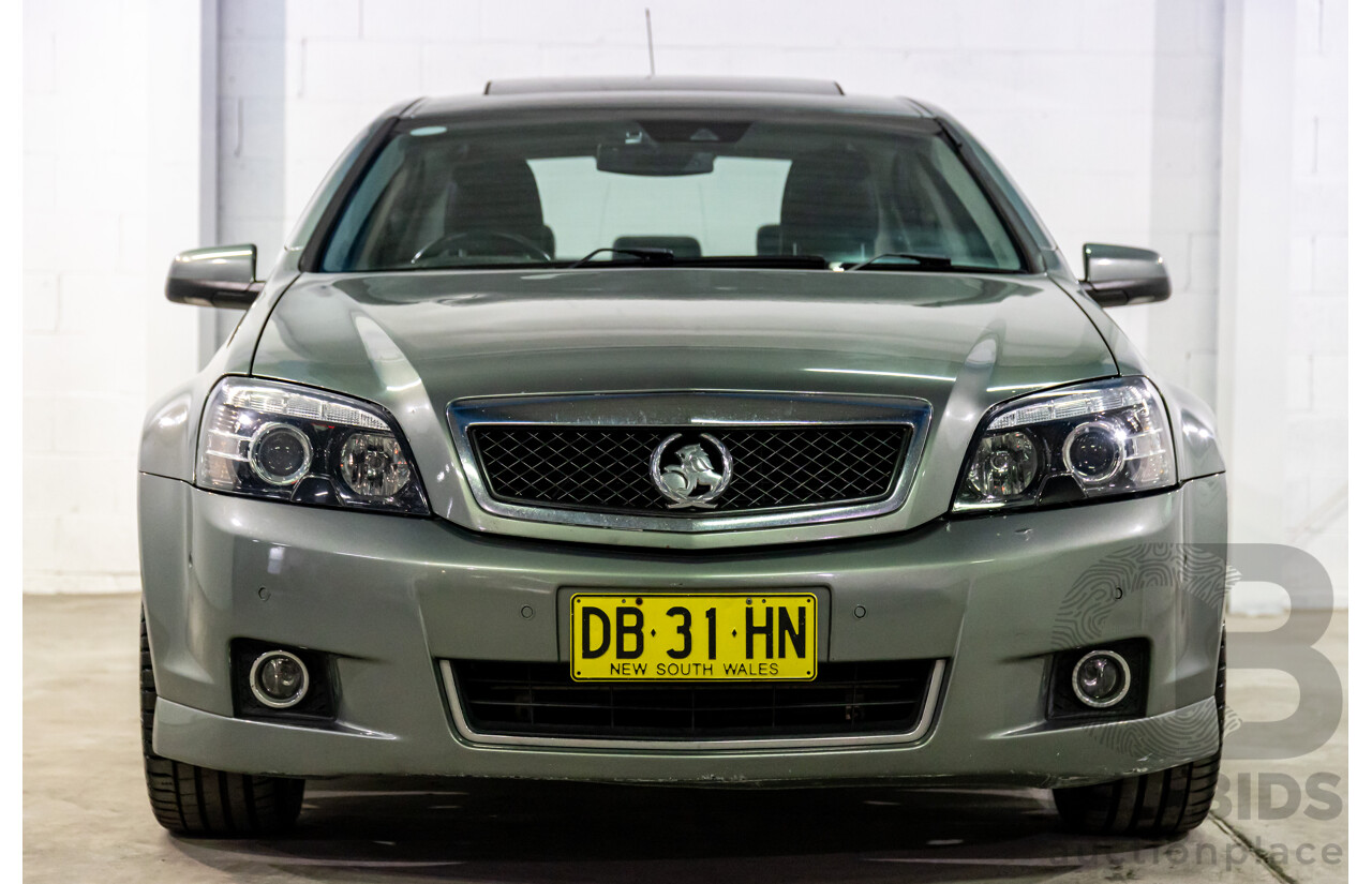 7/2015 Holden Caprice V WN MY15 4d Sedan Prussian Steel Grey Metallic V8 6.0L