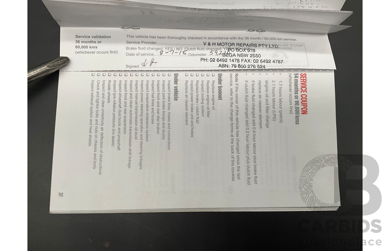 7/2015 Holden Caprice V WN MY15 4d Sedan Prussian Steel Grey Metallic V8 6.0L