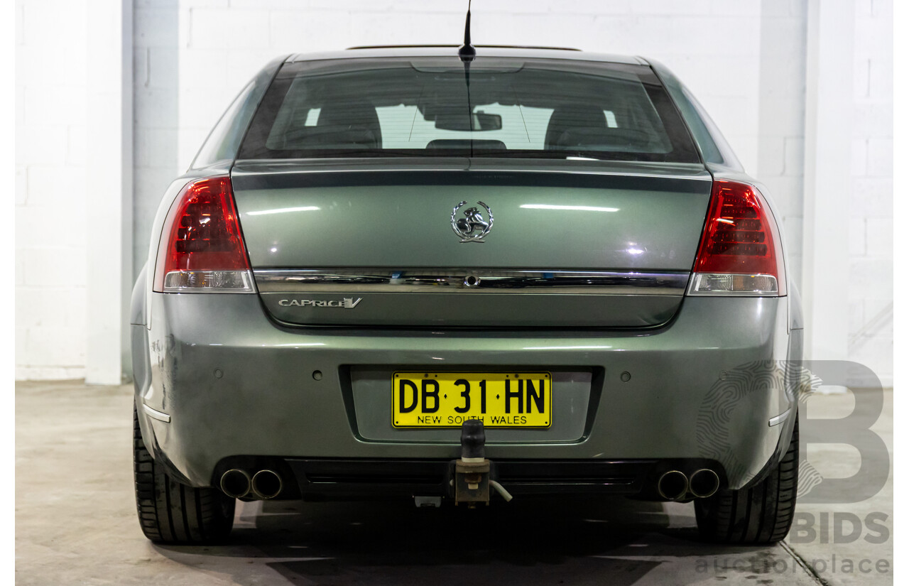 7/2015 Holden Caprice V WN MY15 4d Sedan Prussian Steel Grey Metallic V8 6.0L