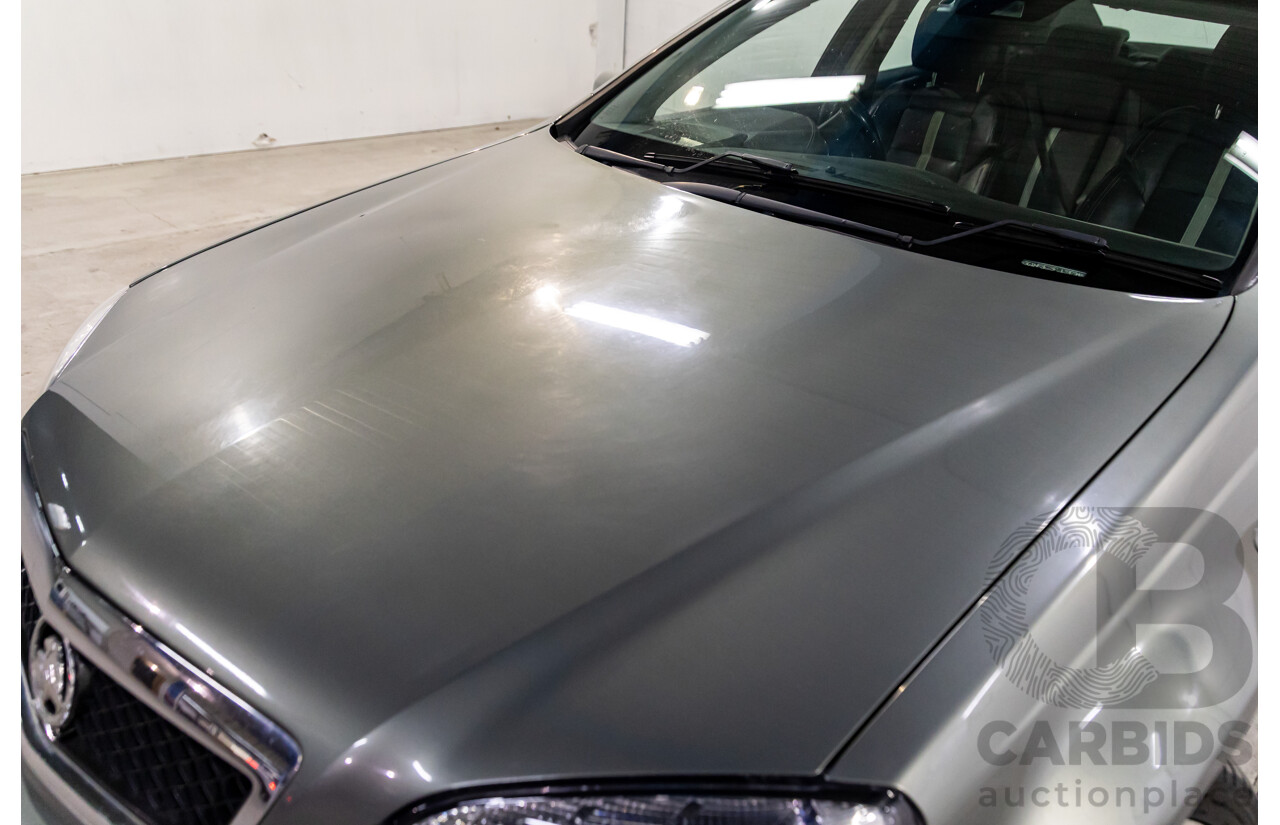 7/2015 Holden Caprice V WN MY15 4d Sedan Prussian Steel Grey Metallic V8 6.0L