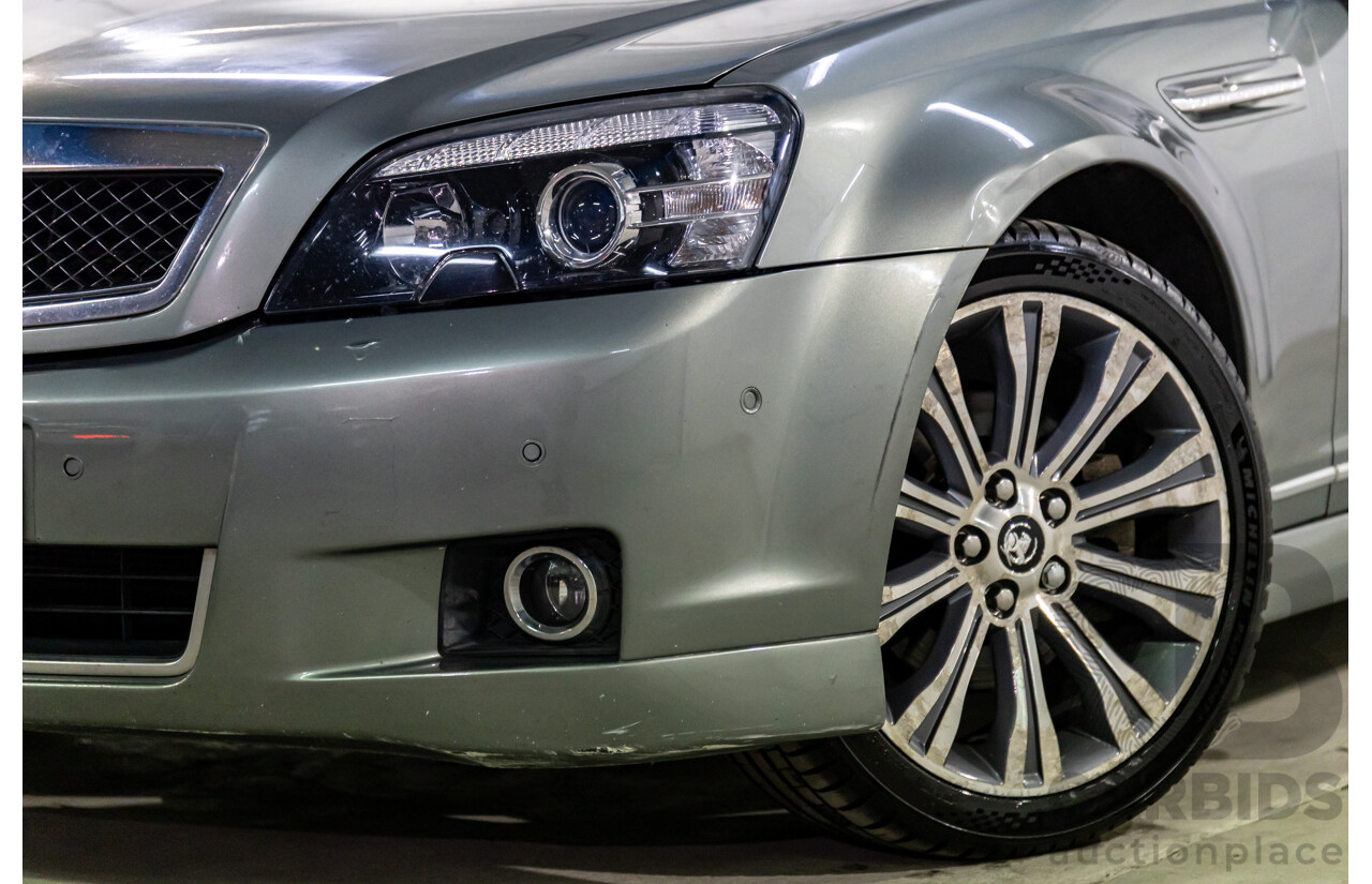 7/2015 Holden Caprice V WN MY15 4d Sedan Prussian Steel Grey Metallic V8 6.0L