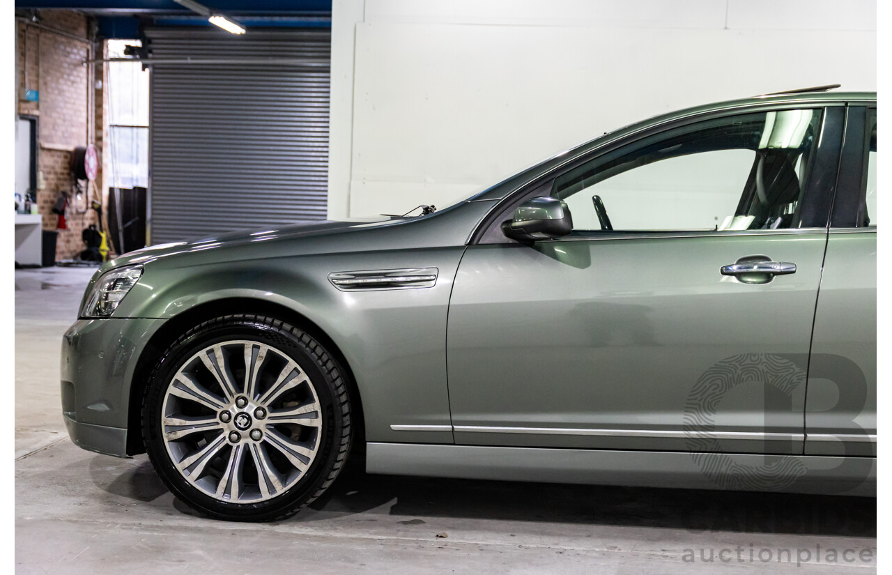 7/2015 Holden Caprice V WN MY15 4d Sedan Prussian Steel Grey Metallic V8 6.0L