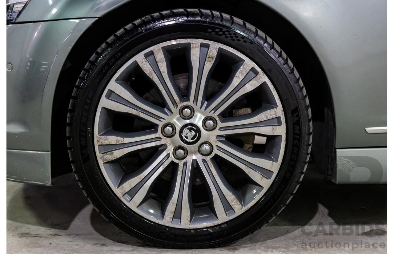 7/2015 Holden Caprice V WN MY15 4d Sedan Prussian Steel Grey Metallic V8 6.0L