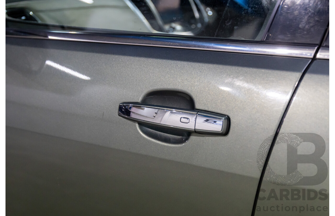 7/2015 Holden Caprice V WN MY15 4d Sedan Prussian Steel Grey Metallic V8 6.0L