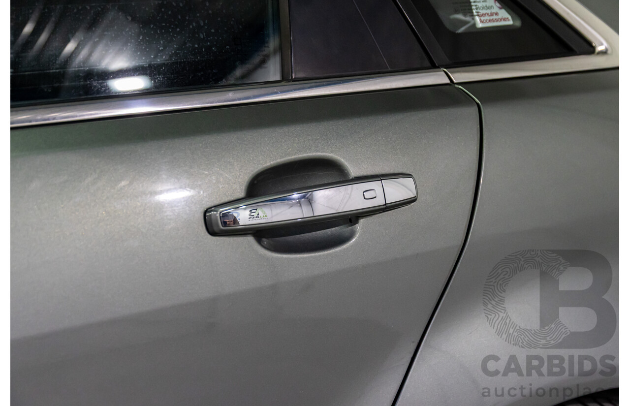 7/2015 Holden Caprice V WN MY15 4d Sedan Prussian Steel Grey Metallic V8 6.0L