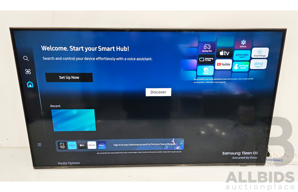 Samsung (UA43DU7700W) 43-Inch Crystal DU7700 4K UHD Smart TV