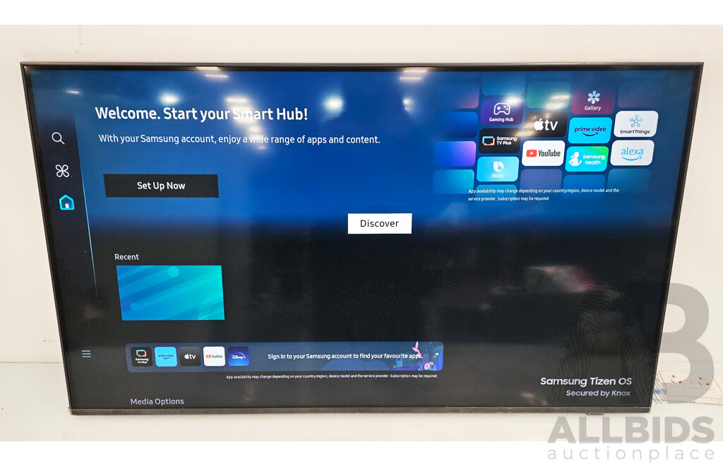 Samsung (UA43DU7700W) 43-Inch Crystal DU7700 4K UHD Smart TV