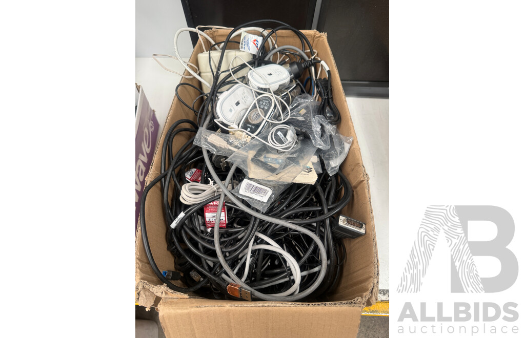 Assorted Dell Computer Monitors & Accessories - Assorted Power Supplys + Assorted Keyboards