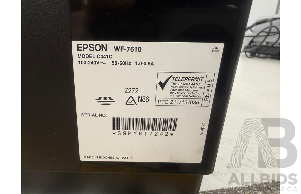 Epson Workforce WF7610 Printer Scanner + E-ImageData Scanpro 3000 Microfilm Scanner
