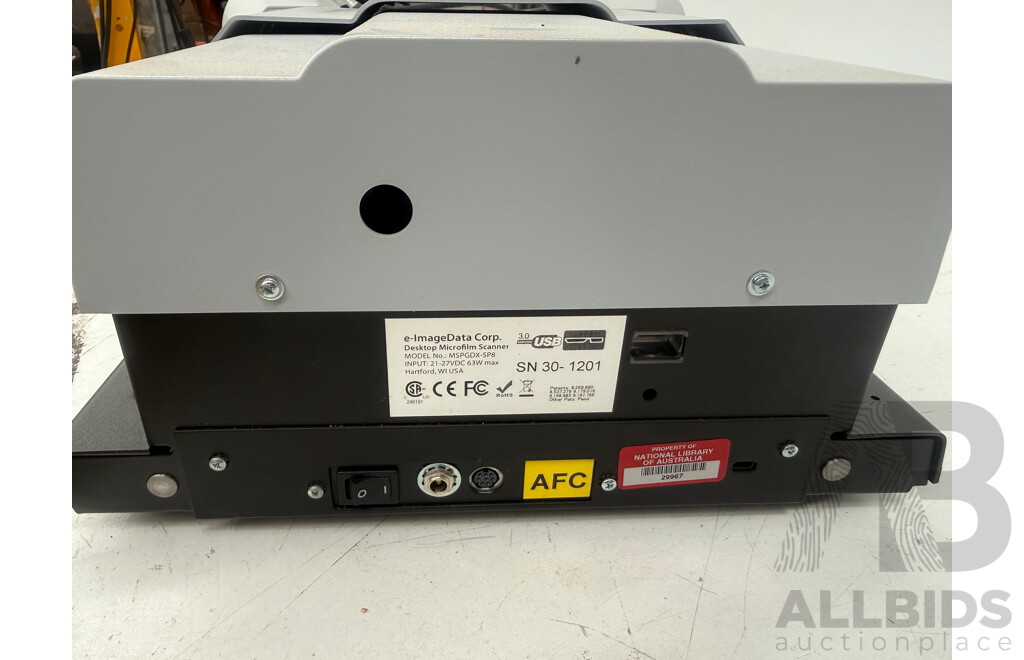 Epson Workforce WF7610 Printer Scanner + E-ImageData Scanpro 3000 Microfilm Scanner