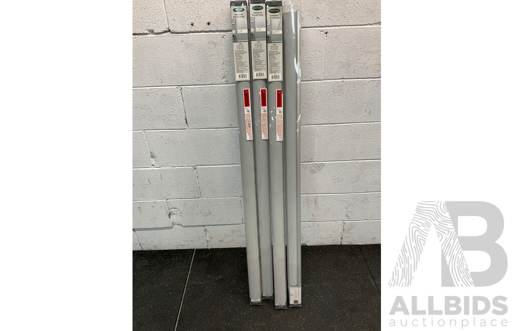 HOME LIVING Sunshade Roller Blind - Lot of 4