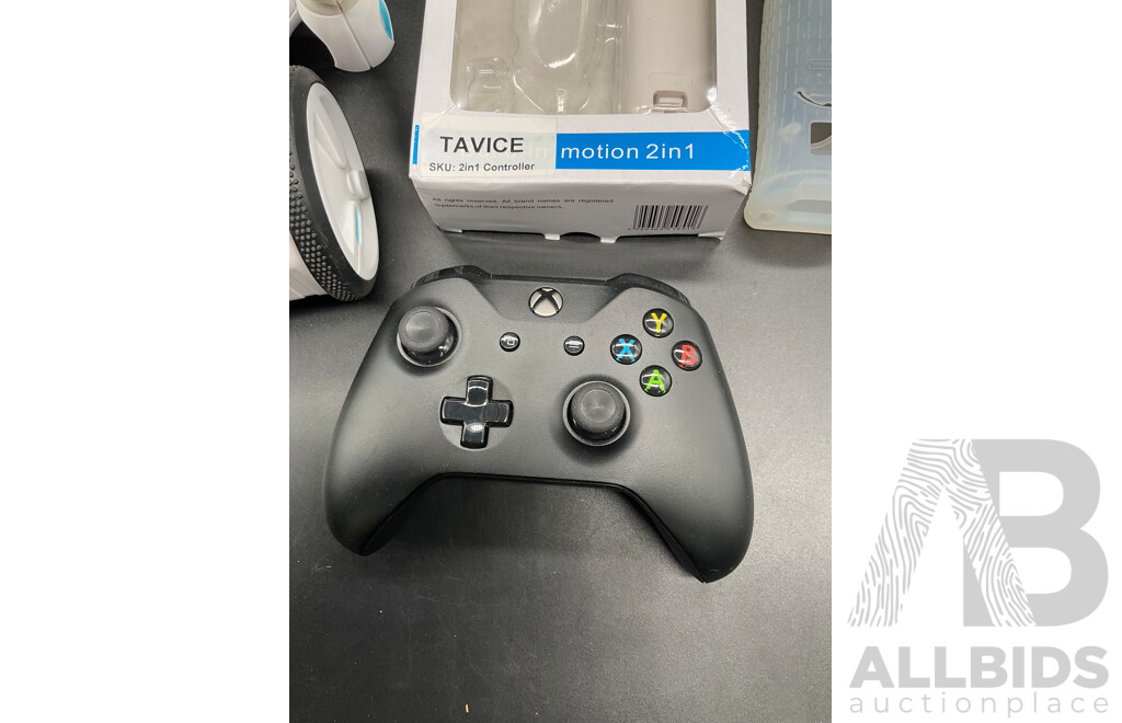 XBox Controler, Wii Accessories and WowWee MiP Balancing Robot