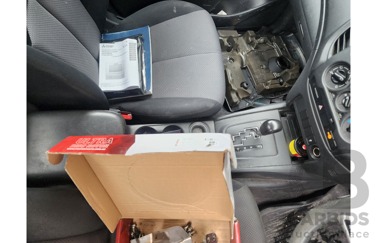 08/2021 Mitsubishi Triton GLX (4x2) MR MY21 C/Chas White 2.4L