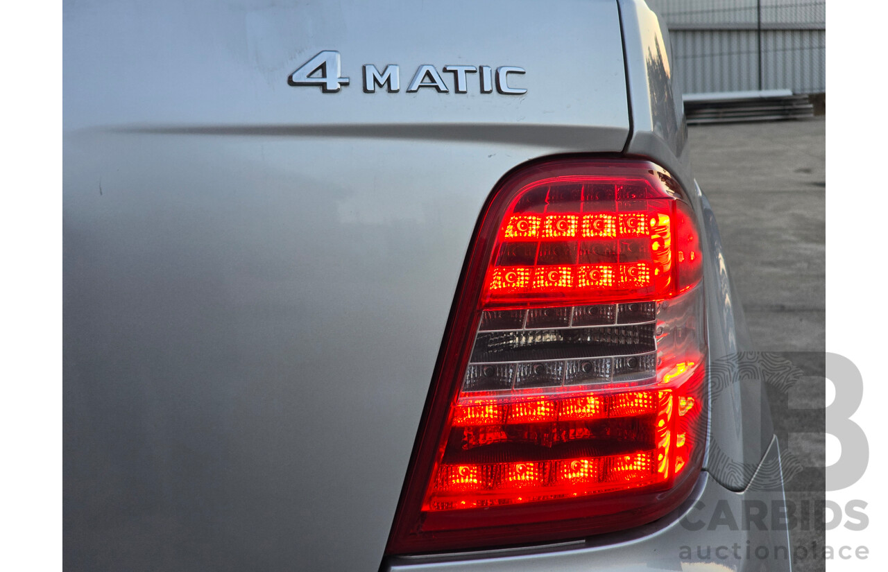 03/2011 Mercedes Benz ML350 CDI AMG Sports (4x4) 164 MY11 4d Wagon Iridium Silver Metallic Turbo Diesel V6 3.0L