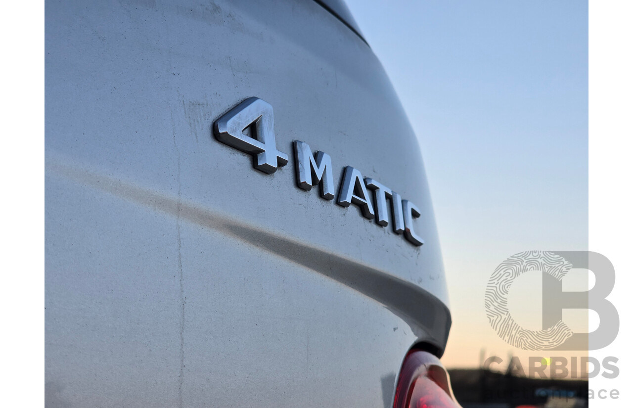 03/2011 Mercedes Benz ML350 CDI AMG Sports (4x4) 164 MY11 4d Wagon Iridium Silver Metallic Turbo Diesel V6 3.0L