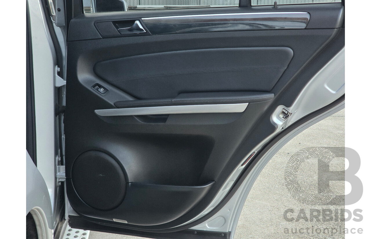 03/2011 Mercedes Benz ML350 CDI AMG Sports (4x4) 164 MY11 4d Wagon Iridium Silver Metallic Turbo Diesel V6 3.0L