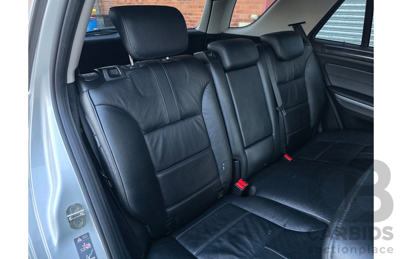 03/2011 Mercedes Benz ML350 CDI AMG Sports (4x4) 164 MY11 4d Wagon Iridium Silver Metallic Turbo Diesel V6 3.0L