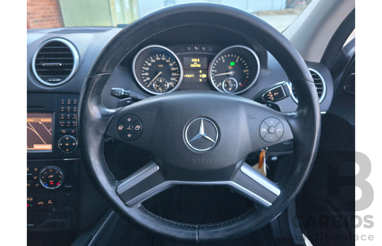 03/2011 Mercedes Benz ML350 CDI AMG Sports (4x4) 164 MY11 4d Wagon Iridium Silver Metallic Turbo Diesel V6 3.0L