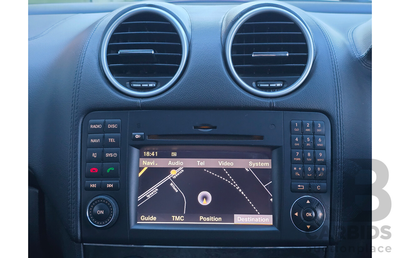 03/2011 Mercedes Benz ML350 CDI AMG Sports (4x4) 164 MY11 4d Wagon Iridium Silver Metallic Turbo Diesel V6 3.0L