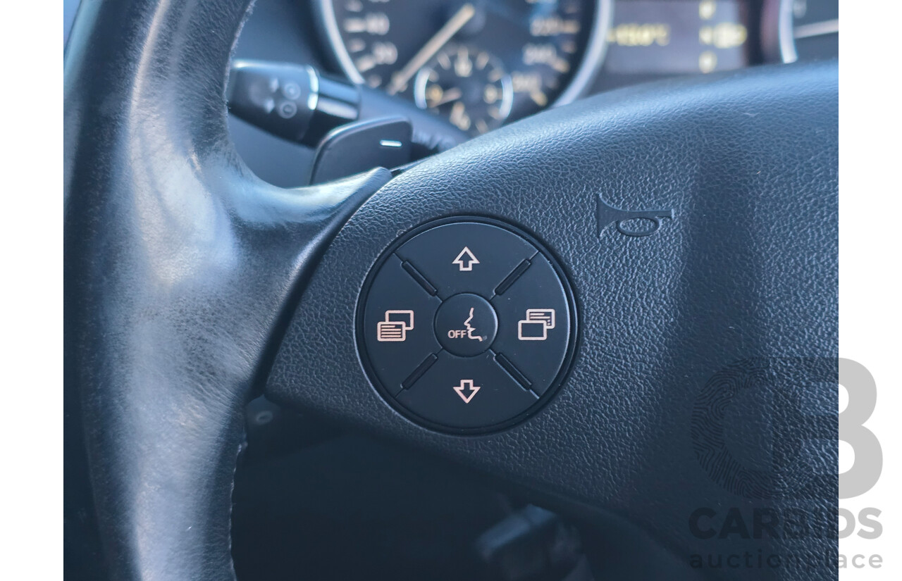 03/2011 Mercedes Benz ML350 CDI AMG Sports (4x4) 164 MY11 4d Wagon Iridium Silver Metallic Turbo Diesel V6 3.0L